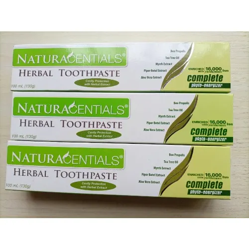 Naturacentials herbal toothpaste