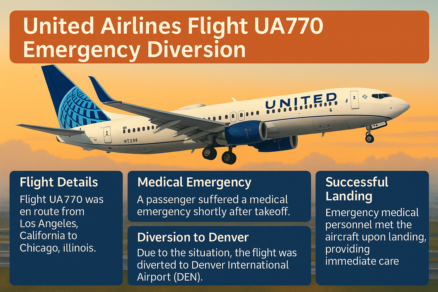 united airlines flight ua770 emergency diversion